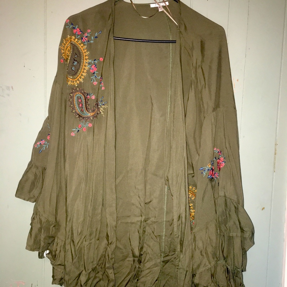 Hunter Green Cardigan